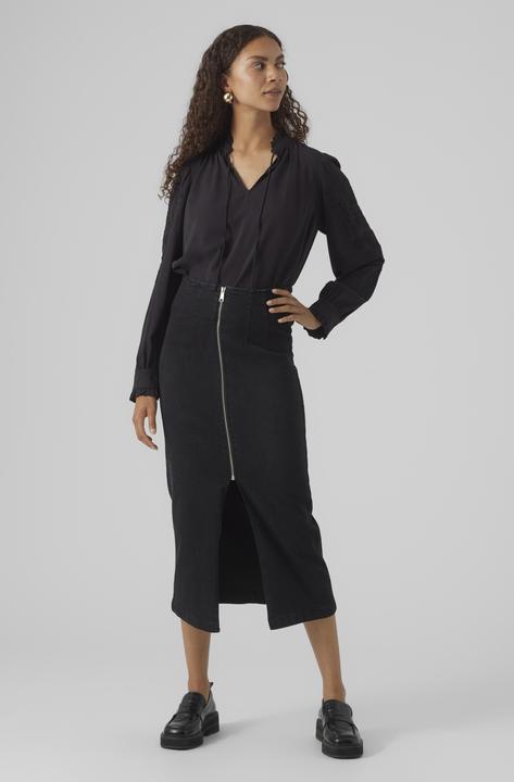 Actual product image Vero Moda Regular fit V-neckline Cuffs with button Top Blouse (S)