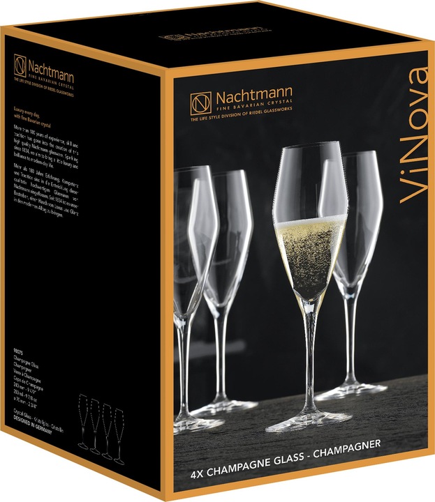 Immagine prodotto pfister Vinova (28 cl, 4 Occhiali, Bicchieri da champagne)