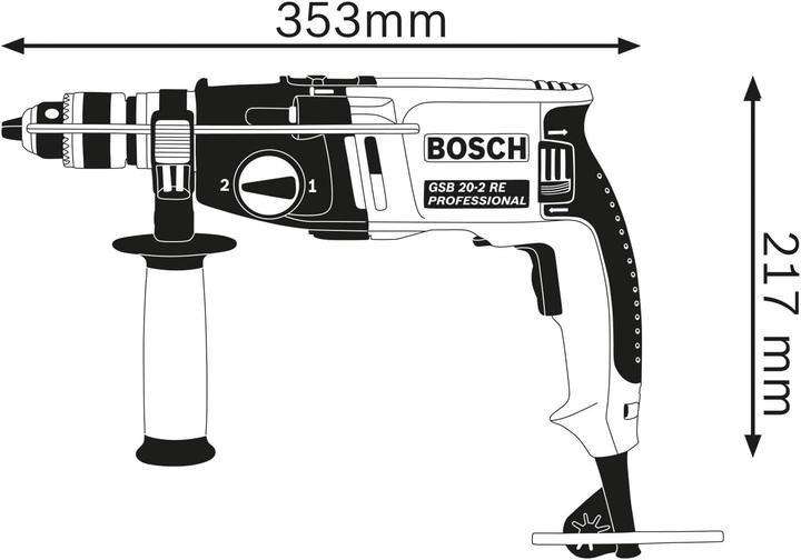 Produktbild Bosch Professional GSB 20-2