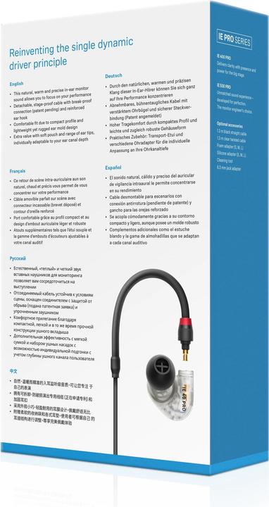 Immagine prodotto Sennheiser IE 40 Pro Clear