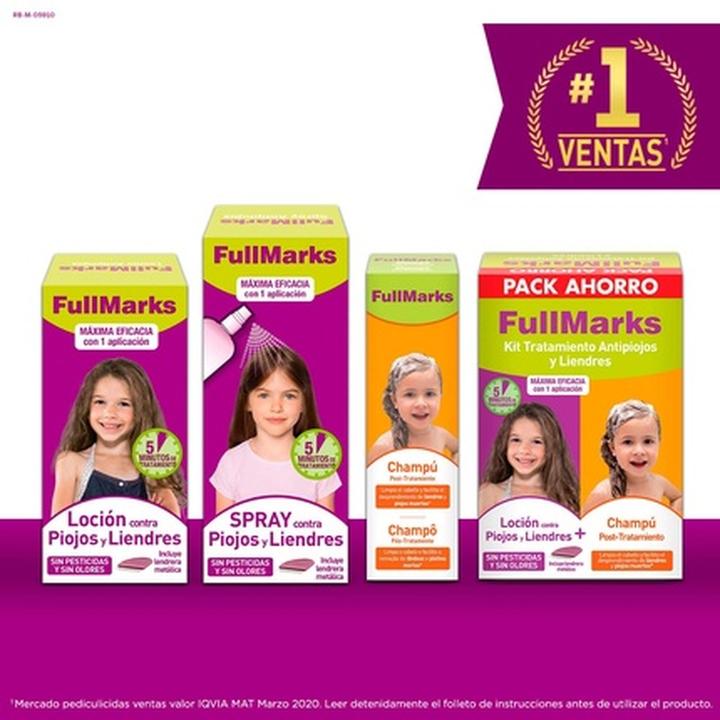 Produktbild Fullmarks Anti-Läuse-Spray 150ml (150 ml)