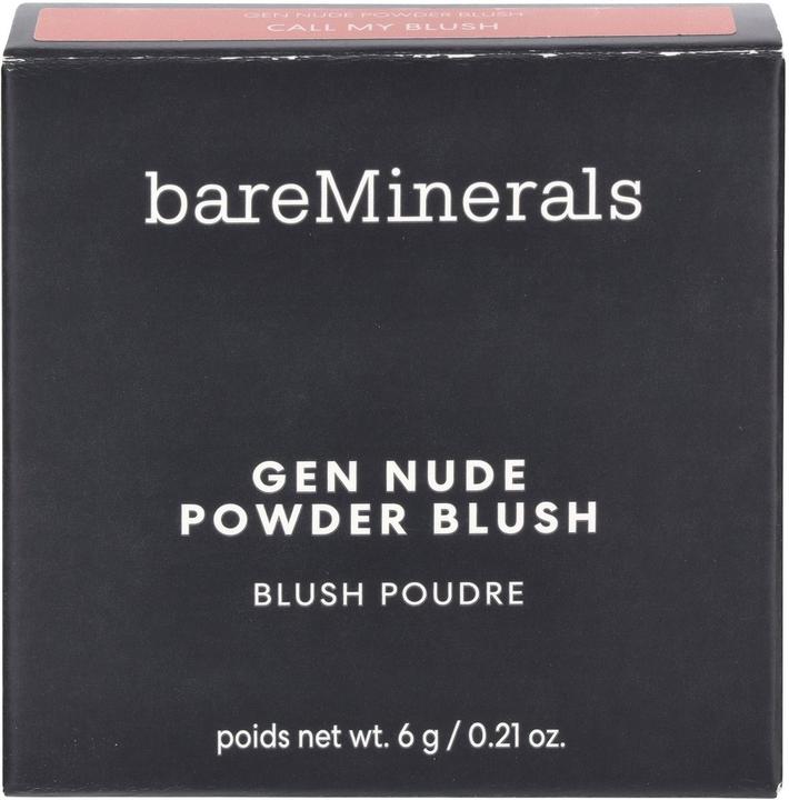Actual product image Bare Minerals Bareminerals Gen Nude Powder Blush Call My Blush 6g (Call My Blush)
