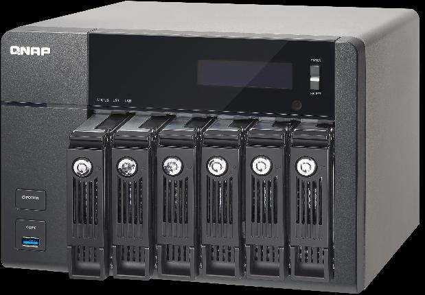 Actual product image QNAP TS-653 Pro
