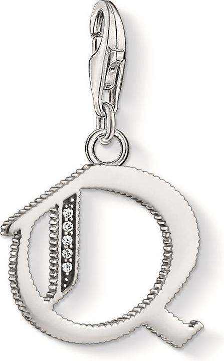 Immagine prodotto Thomas Sabo Ciondolo Charm lettera Q argento (Argento)