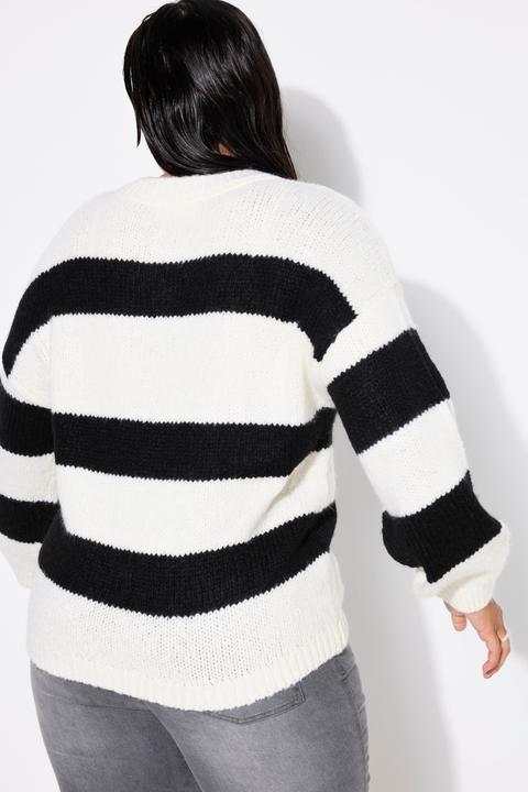 Produktbild Studio Untold Pullover, oversized, Blockstreifen, Statement (58)