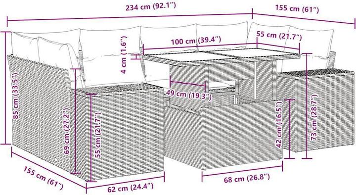 Produktbild vidaXL Emeline