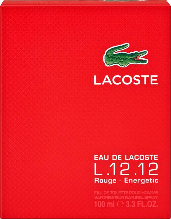 Actual product image Lacoste Eau de L.12.12. Rouge (Eau de toilette, 100 ml)