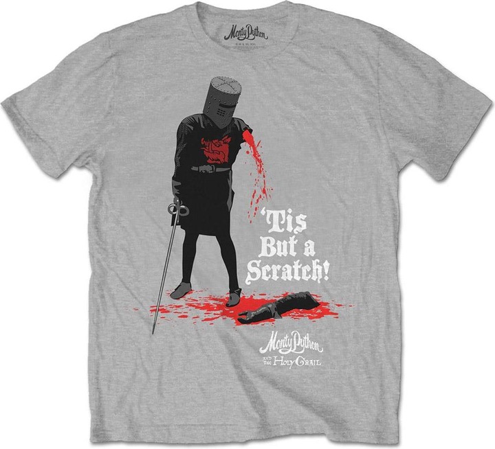 Produktbild Universal Textiles Tis But A Scratch TShirt (XXS)