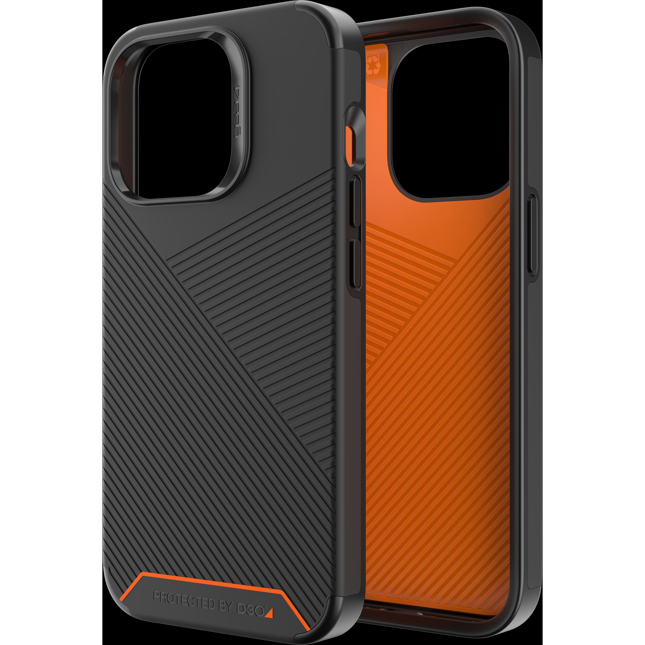 gear4 Denali (Apple iPhone 13 Pro), Smartphone Hülle, Schwarz