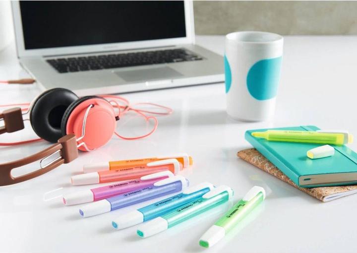 Actual product image STABILO Swing Cool (Blue, Yellow, Green, Pink, 4 mm, 4 x)