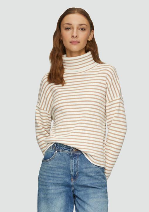Immagine prodotto S.Oliver Strickpullover Rollkragenpullover mit Rippstruktur (34)