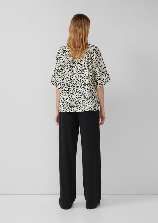 Immagine prodotto s.Oliver Bluse Strukturierte Bluse aus Viskosemix mit Raffung (36)