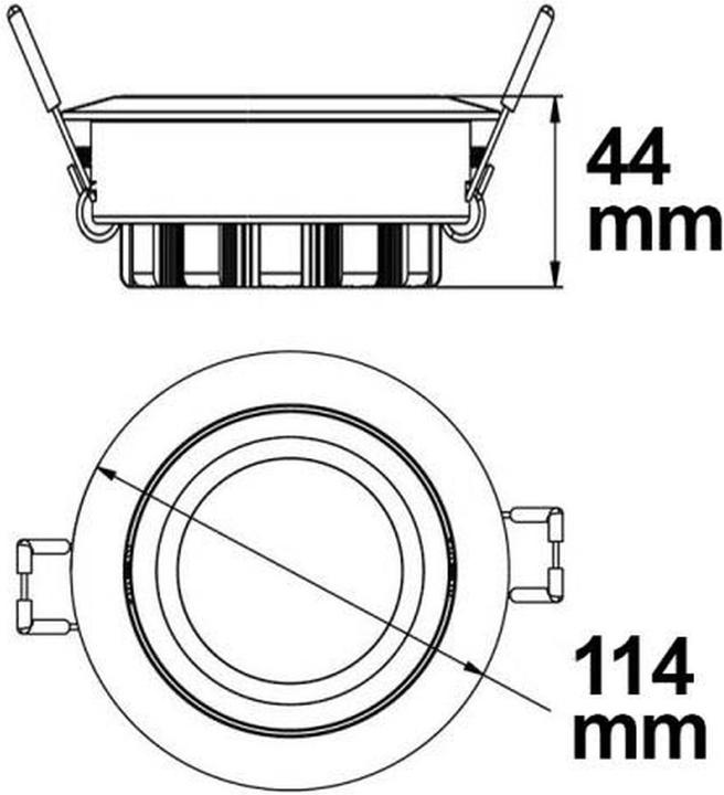 Produktbild Isoled Einbauleuchten (1200 lm)