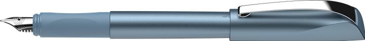 Actual product image Schneider 168623 Ceod Shiny fountain pen (right- and left-handed, M-nib, incl. ink cartridge royal blue) (Blue, 1 x)