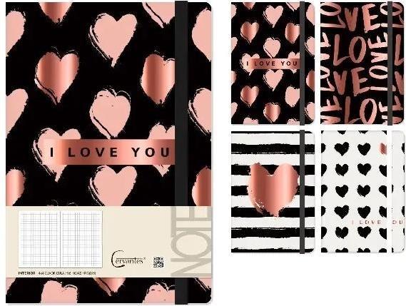 Produktbild Notizbuch A5/96K mit Raster und MIX-Radierer (A5)