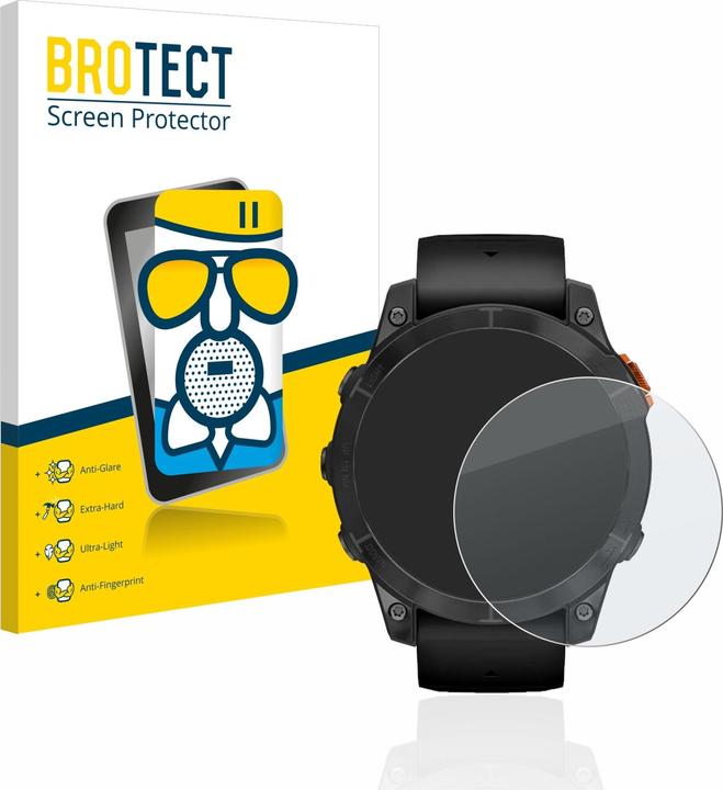 Image du produit BROTECT AirGlass Verre Mat (Garmin Fenix 7 Pro solaire)