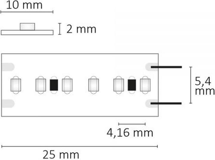 Produktbild Isoled LED-Streifen und Profile (Warmweiss, 2000 cm, Indoor)