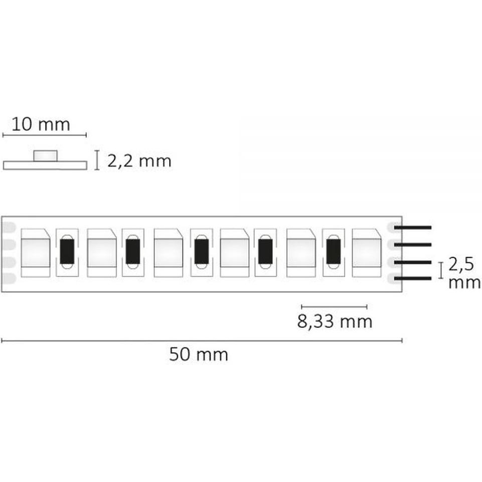 Thumbnail - Isoled, LED Streifen, LED-Streifen und Profile (RGB, 100 cm, Indoor)