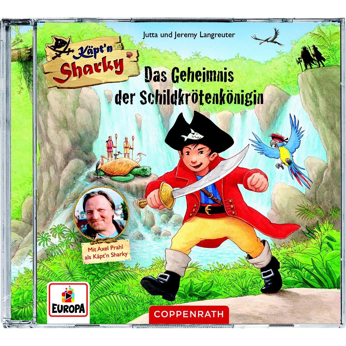 Sony Music CD Hörspiel: Käpt'n Sharky - Das Geheimnis der Schildkrötenkönigin (Silvio Neuendorf, Axel Prahl, Jutta Langreuter, Jeremy Langreuter, Deutsch) (71927)