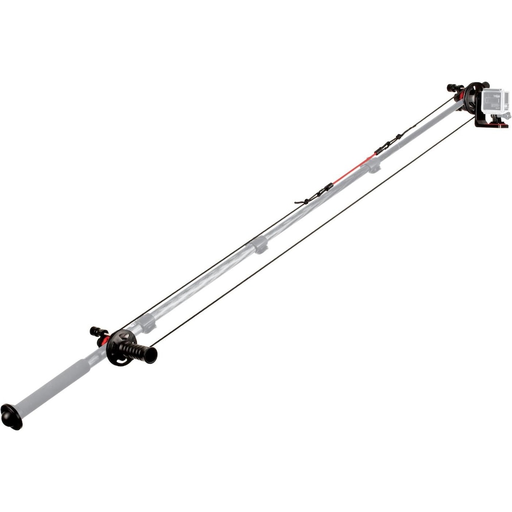 Joby Action Jib Kit (GoPro, Sony), Action Cam Zubehör, Schwarz, Rot