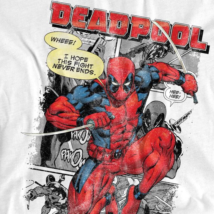Immagine prodotto Deadpool Maglietta Striscia a Fumetti Adulto Unisex (XXL)