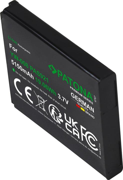 Produktbild Patona Premium Akku für PAX A920 Pro YW008