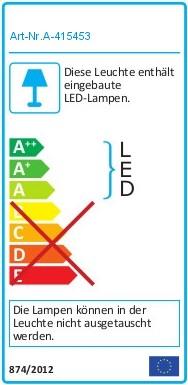 Energie-Label Paul Neuhaus Iven (1650 lm)