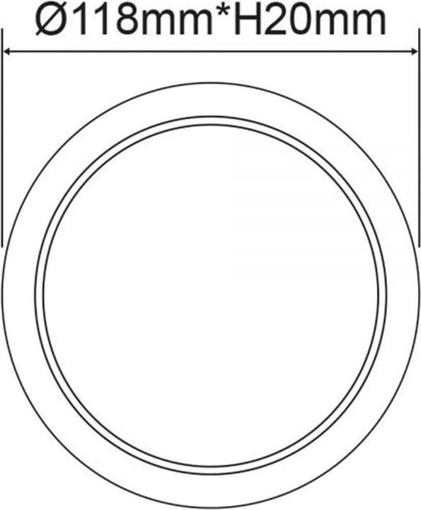Produktbild Isoled Einbauleuchten (550 lm)