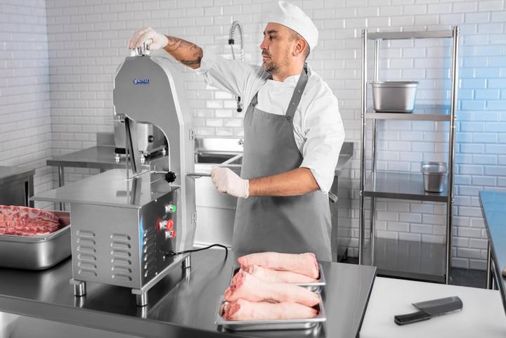 Produktbild Royal Catering Knochenbandsäge Knochensäge Fleischsäge Edelstahl Metzgerei Stahl