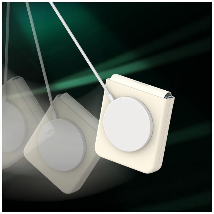 Productafbeelding Araree Case Aero Flex M MagSafe for Samsung Galaxy Z Flip6 / Z Flip7 FE cream (Samsung Galaxy Z Flip6, Samsung Galaxy Z Flip7 FE)