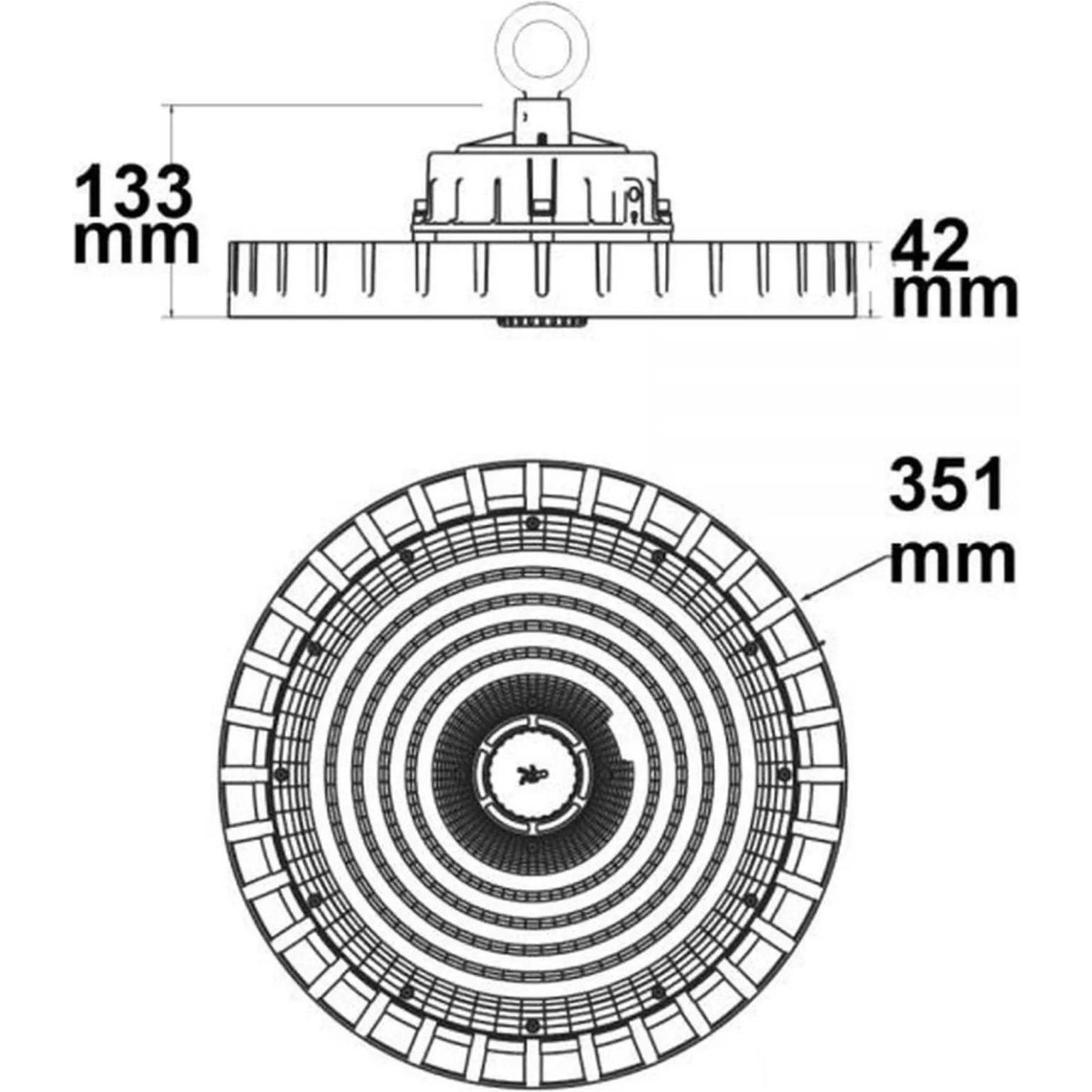 Thumbnail - Isoled, Wandleuchte + Deckenleuchte, Hallenbeleuchtung (35500 lm)