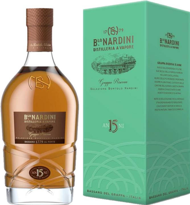 Produktbild Nardini Bortolo Sel.Riserva 15YO (1 x 70 cl)