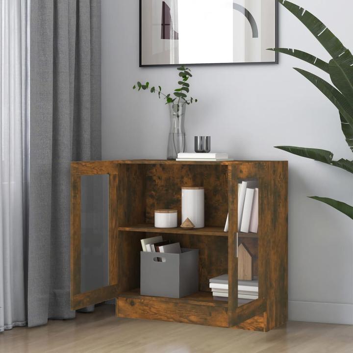 Actual product image vidaXL Vitrinenschrank (82.50 x 30.50 x 80 cm)