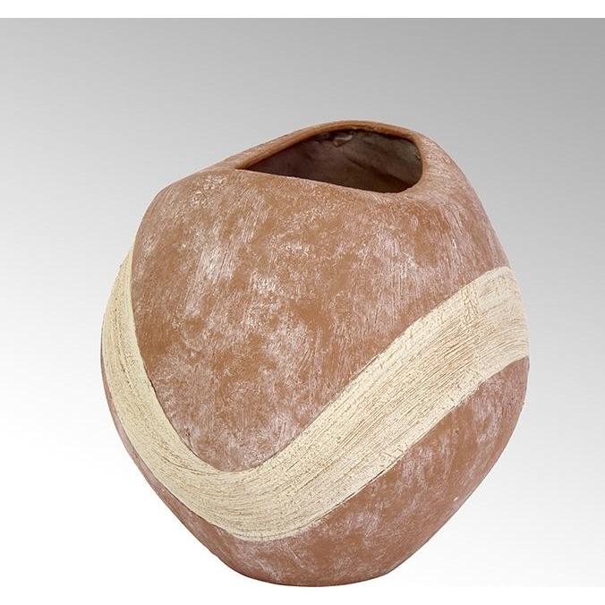 Lambert Schneider, Vaso da fiori, Yuka Gefäss Keramik, terracotta H 22 cm D 23 cm