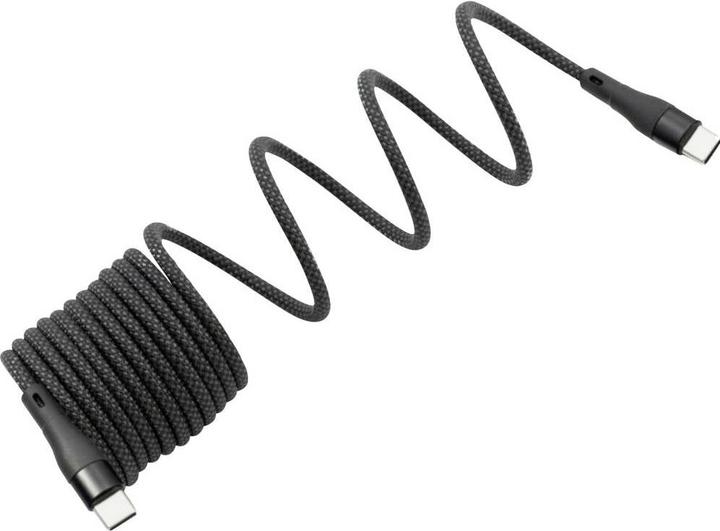 BKL Electronic USB-C® Kabel USB 2.0 USB-B Stecker 2 m Schwarz Geflechtschirm 100 (2 m, USB 2.0, 100 W)