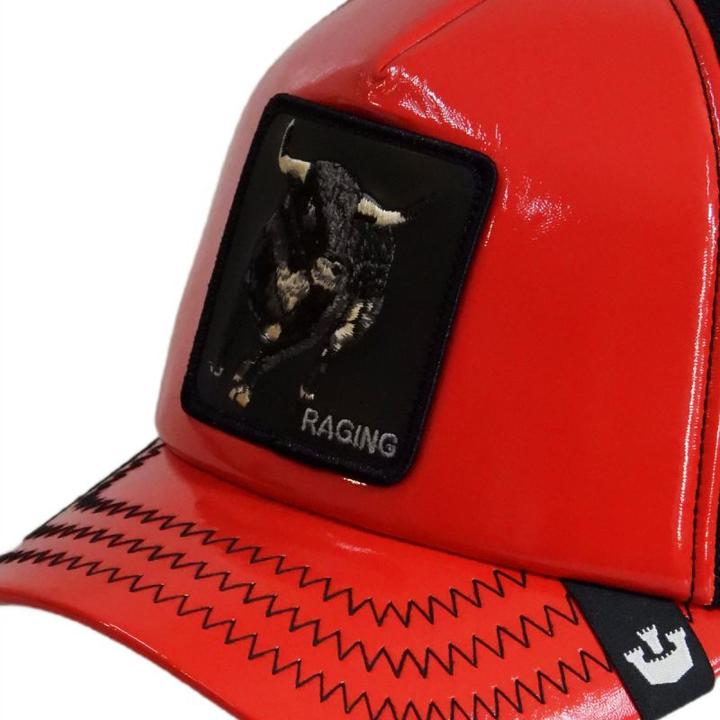 Actual product image Goorin Bros . Pamplona Raging Trucker Cap - 101-1583-RED (One size)