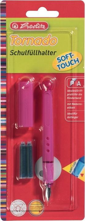 Produktbild Herlitz Fllhalter Tornado Softtouch, Federbreite: A (Mehrfarbig, 1 x)