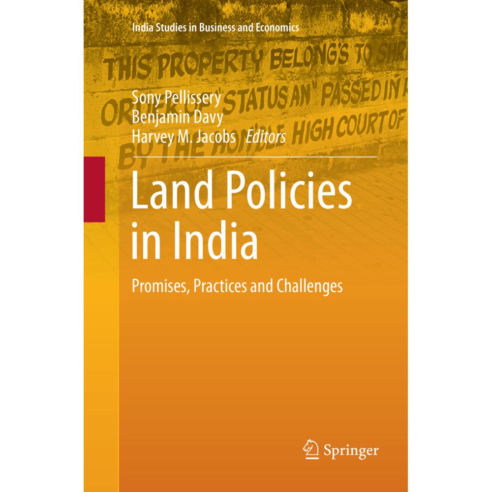 Land Policies in India, Fachbücher von Sony Pellissery, Benjamin Davy, Harvey M. Jacobs
