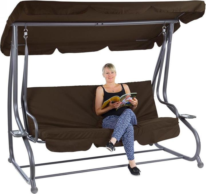 Dema Hollywoodschaukel Sunset Dunkelbraun