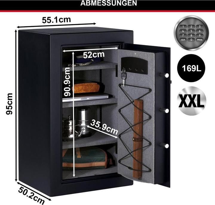 Actual product image Master Lock Safe T0-331 (169.70 l)