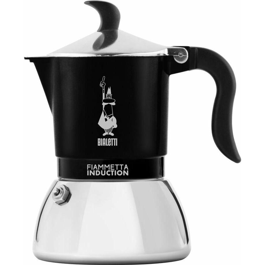 Bialetti Nero Fiammetta, Caffettiera Moka,