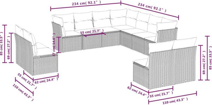Produktbild vidaXL Felicity