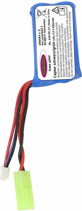 Image du produit Jamara Accu Capter Speedboot LiPo 7,4V 600mAh 4,81Wh