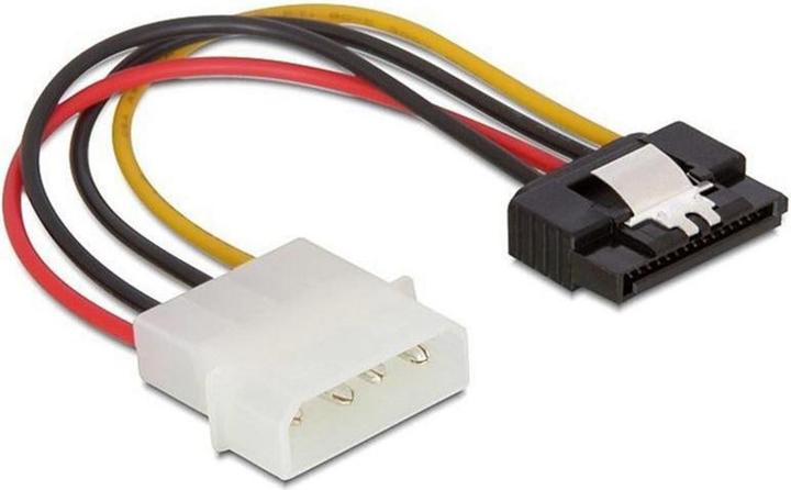 Produktbild Delock SATA Stromanschlusskabel mit Metalclip (15 cm, 15 pin S-ATA)