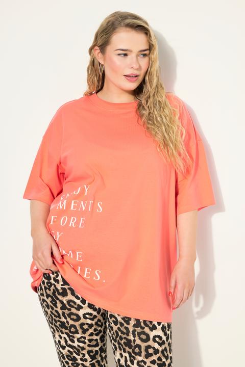 Immagine prodotto Studio Untold T-shirt dal taglio oversize con stampa con scritta, scollo a girocollo e mezze maniche (42, 44)