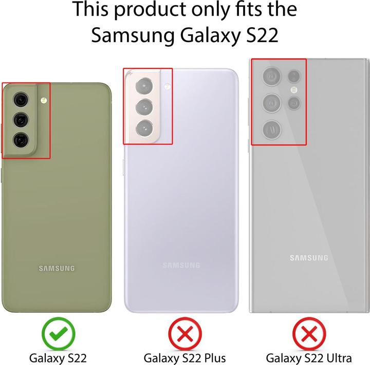 Actual product image Nalia Extremely Thin 0.3mm Matte Hardcase (Samsung Galaxy S22)