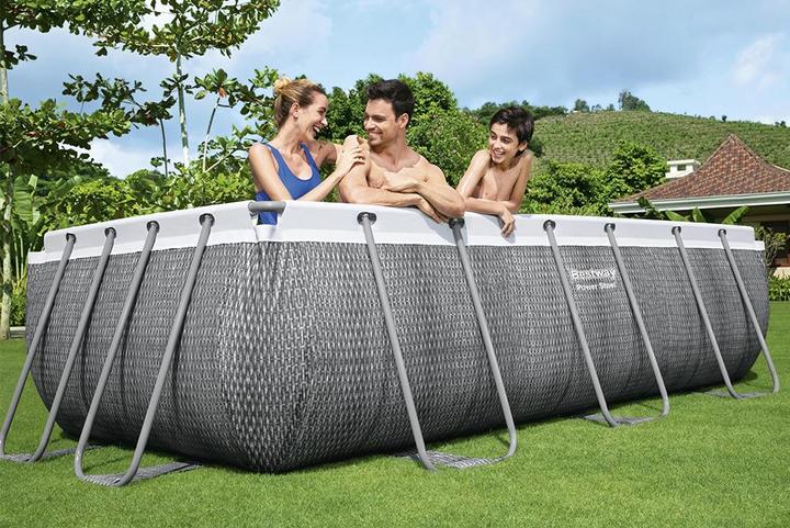 Actual product image Bestway Power Steel Frame Pool Set 404 x 201 x 100 cm (404 x 201 x 100 cm)