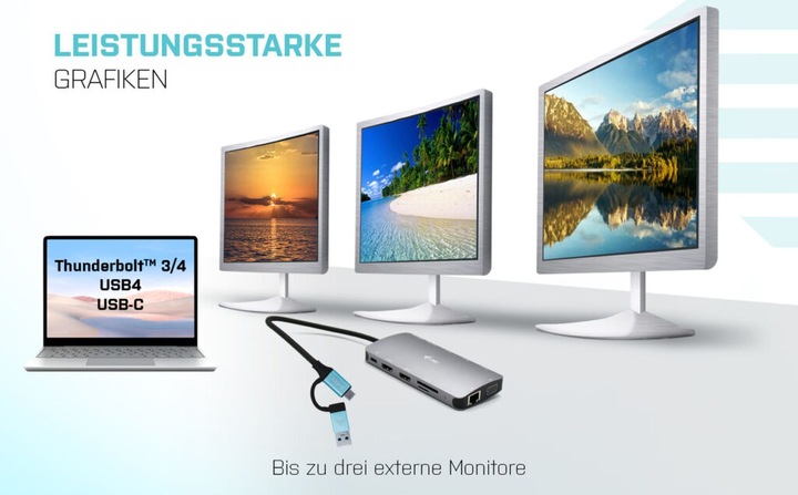 Actual product image i-tec Cananotdockpd (USB-C, 1 Ports)