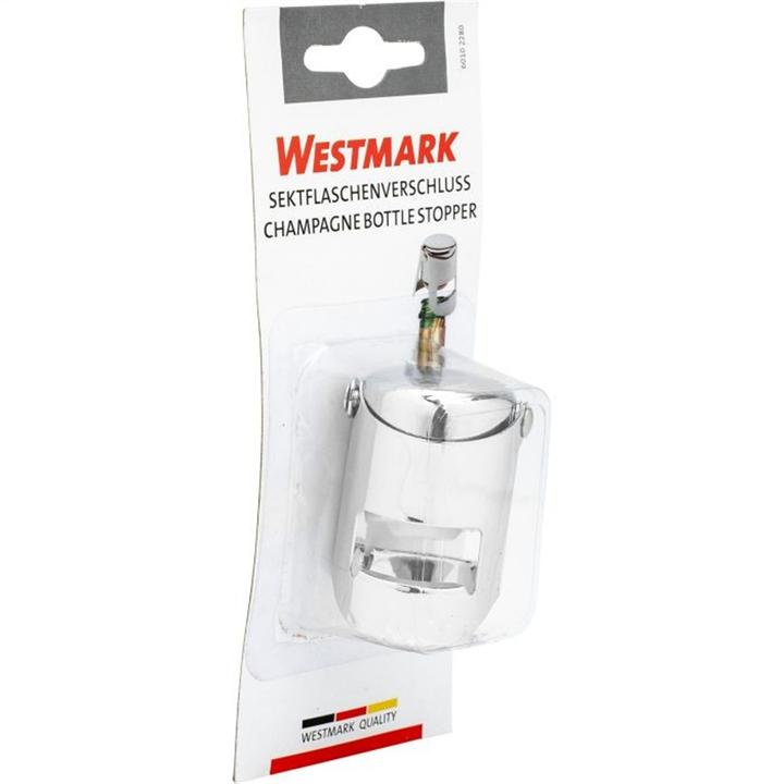 Actual product image Westmark Champagne bottle stopper "Casco", chrome, 4x6.5x6 cm (Champagne stopper)