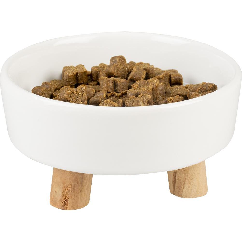 Comparer les prix de Gamelle pour chien et chat Duvoplus Stone UP Timber